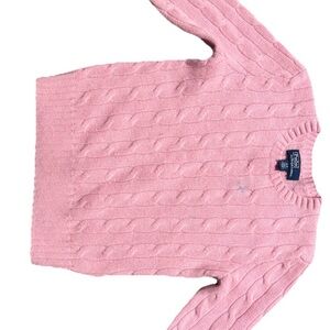Polo Ralph Lauren Light Pink Cable Knit Sweater